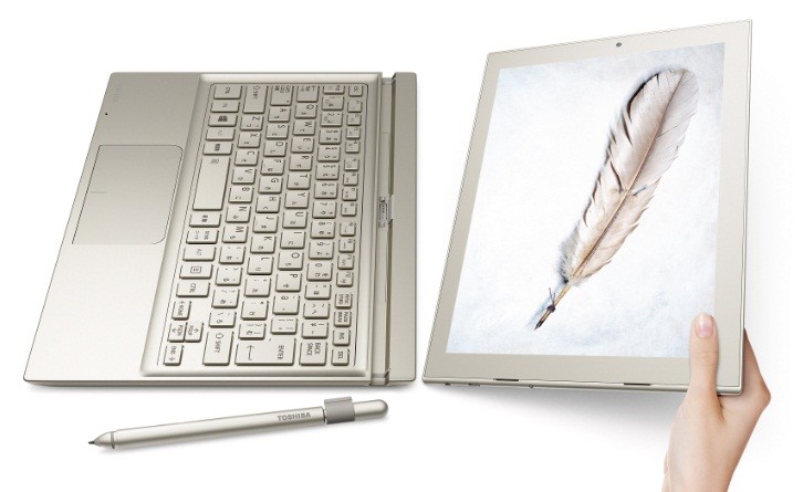 タブレットとしても使える...東芝「dynaPad N72/TG」　世界最薄モバイルノートPC