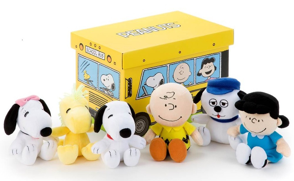 「PEANUTS ビーンズコレクションボックス スヌーピースクールバスセット」限定発売　タカラトミーアーツ