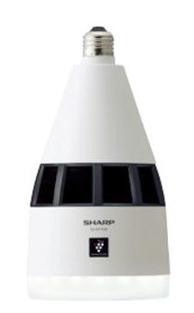 電球のように手軽に取り付けて、トイレや玄関のニオイ原因菌」を除菌・消臭