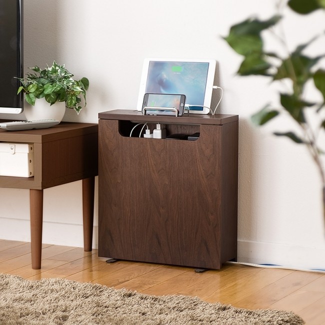 配線を美しく隠す、天然木素材を使用したケーブルボックス発売