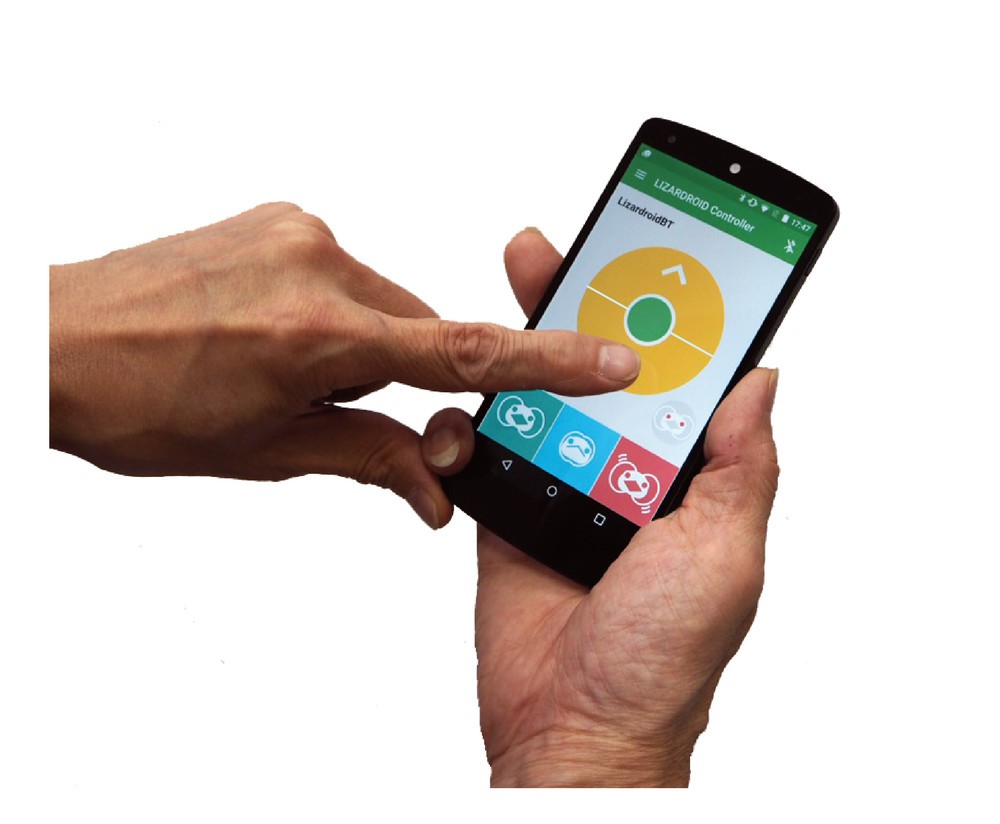 スマホでコントロール