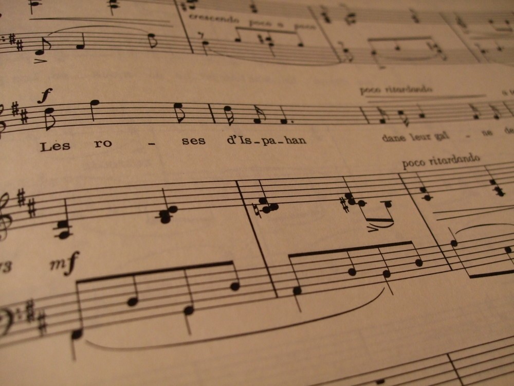 フォーレの楽譜はシンプルかつ美しい