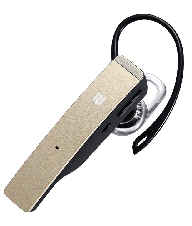 2つのマイクでクリアな声を伝えるBluetoothヘッドセット　ノイズキャンセリング機能搭載