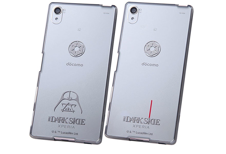 悪役「ダークサイド」デザインのXperia Z5 Premiumケース「スター・ウォーズ・ハイブリッドケース」