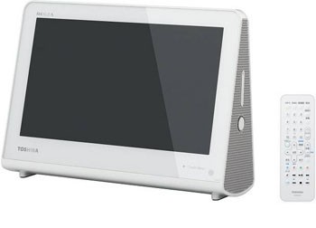 キッチン、風呂で放送・録画を楽しめる　東芝から防水対応10.1V型ポータブルTV