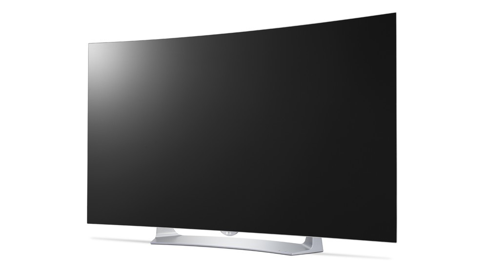 曲面ディスプレイ搭載、LG から55型有機ELテレビ