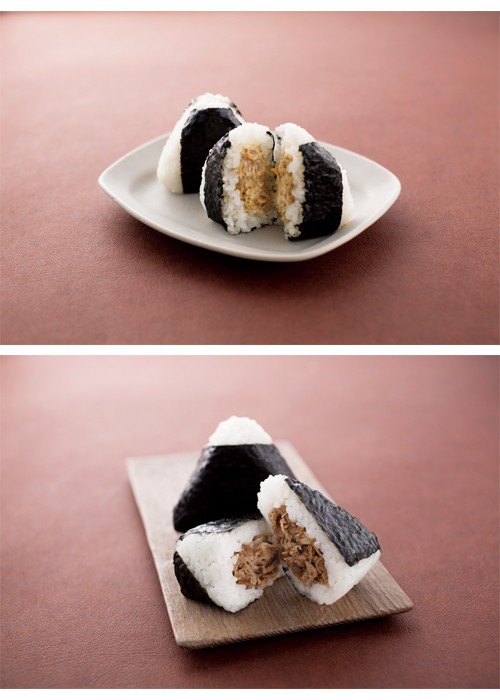 こだわりのツナマヨと神戸牛おにぎり