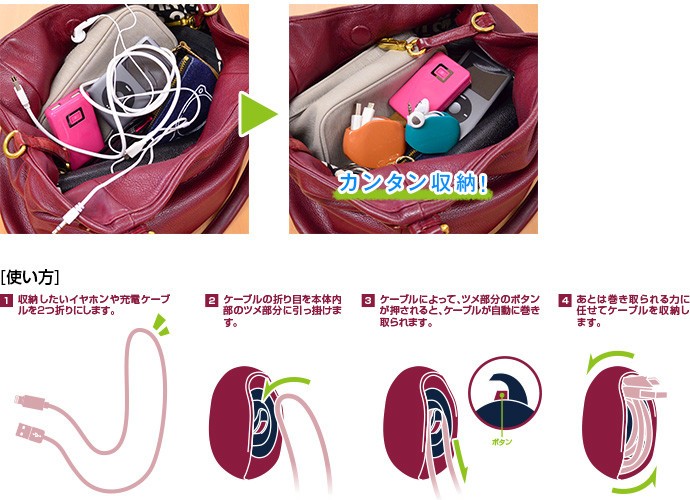 使い方もシンプル