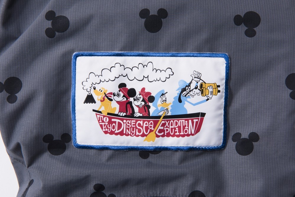 ディズニーキャラクターがデザインされたワッペン（C）Disney