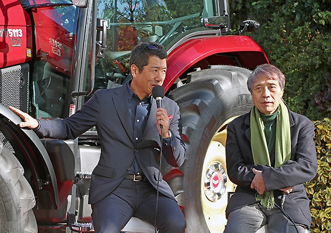 「ものづくり」「デザイン」の話になると２人のトークは熱くなる