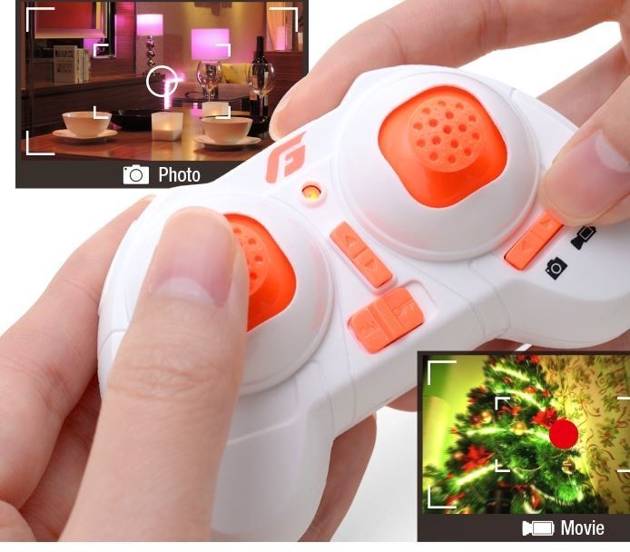 リモート操作で動画＆静止画撮影