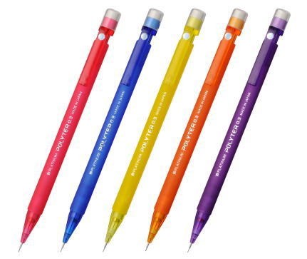 狭いスペースに細かい文字書くニーズに応え...プロ仕様0.3ミリ芯のシャープペン発売　プラチナ万年筆