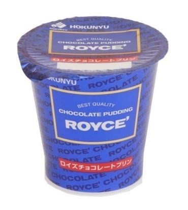 「ロイズチョコレート」をイメージしたチョコレートプリン　北海道乳業から