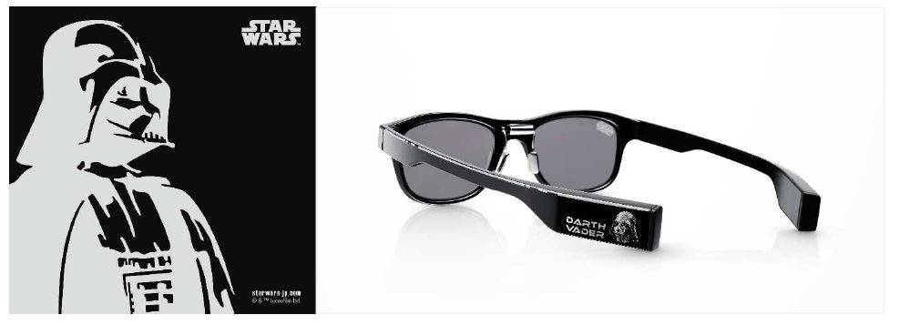 JINSセンシング・アイウエア「MEME」にスターウォーズとコラボした特別モデル