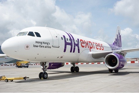 香港エクスプレスが導入しているエアバスのA320