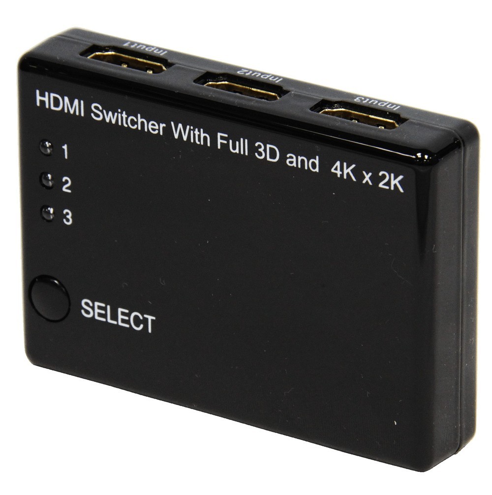 玄人志向から入力3・出力1系統、4K/60p対応のHDMIセレクター