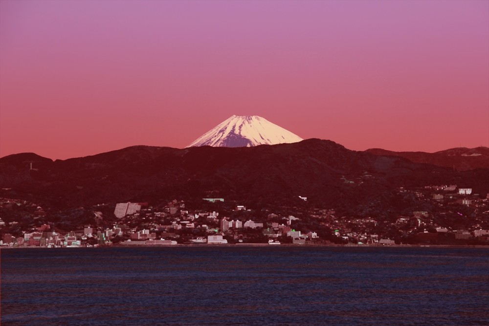 天候によっては富士山を見ることもできる