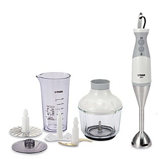 ステンレス製のおろしカッターで硬い野菜もすりおろせスマートブレンダー