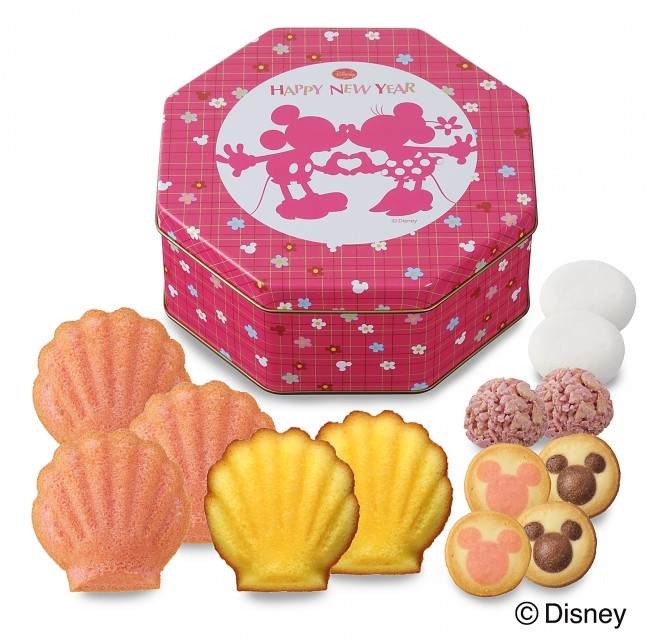 ディズニーキャラクターをデザインした新春限定スイーツギフト　コージーコーナー