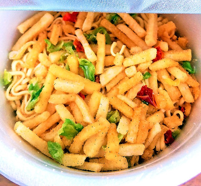 フライドポテトはこんな感じ