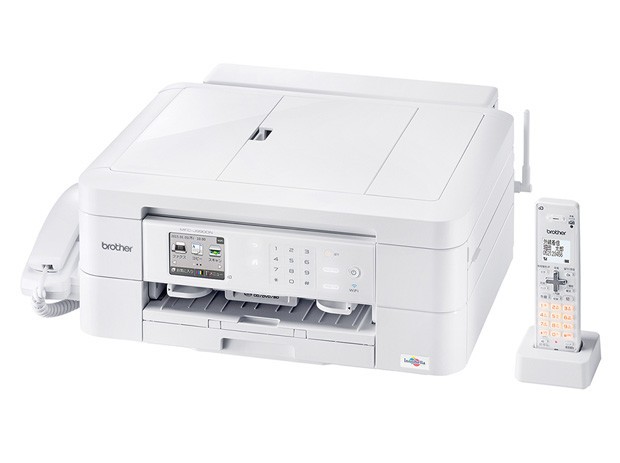 スマホやタブレットでファクス送受信データ確認、電話もかけられるインクジェット複合機4モデル　ブラザーから