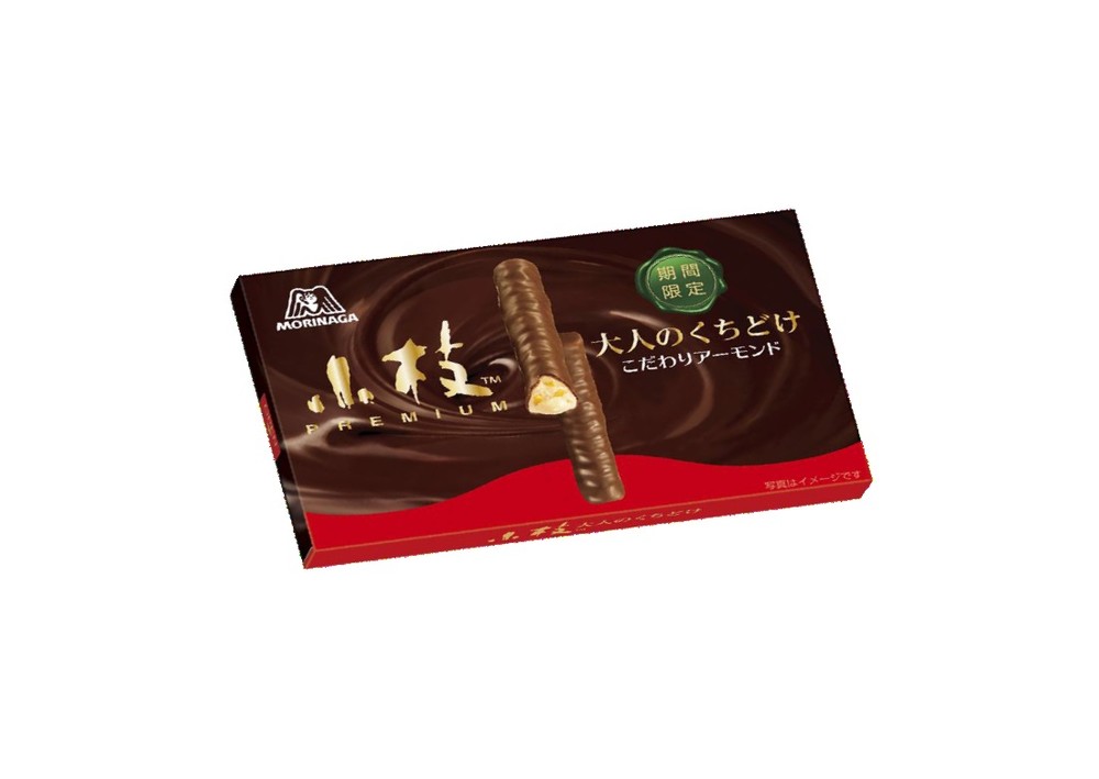 冬季限定の「小枝PREMIUM」　ホイップチョコのなめらかな口どけ