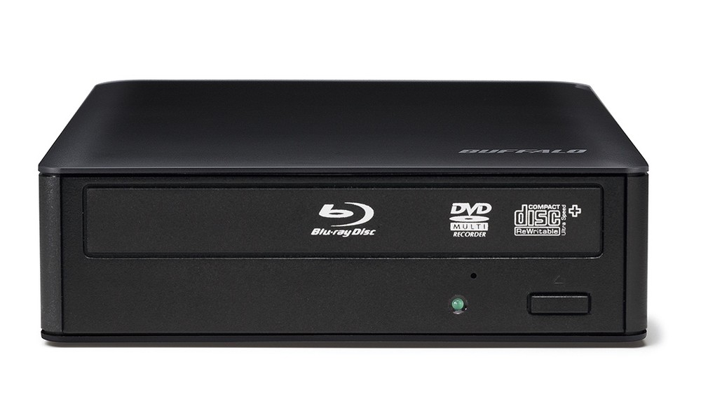 新規格「BDXL」対応、100GB以上のデータ保存可能　バッファローから外付けBDドライブ