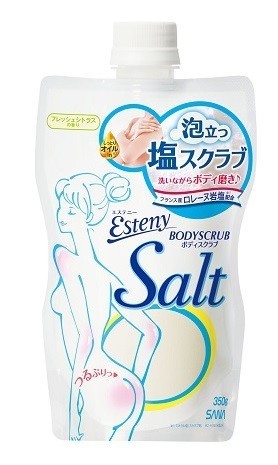 常盤薬品工業「エステニー」から洗いながら角質ケアできる「ソルティスクラブ」発売