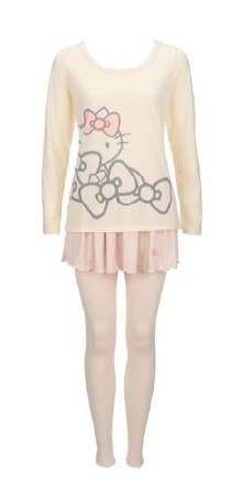 トリンプ、初のコラボルームウエアシリーズ「Hello Kitty×AMO'S STYLE by Triumph」発売