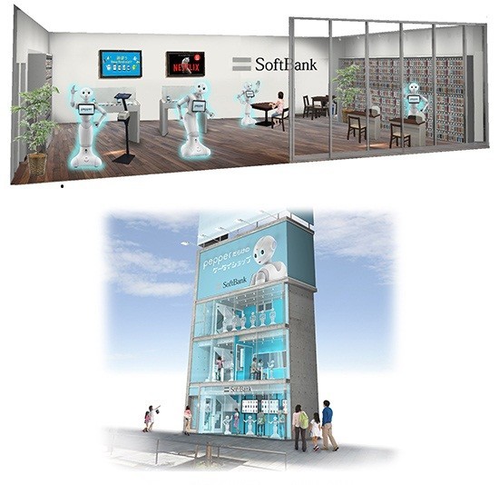 ロボットだけで接客する