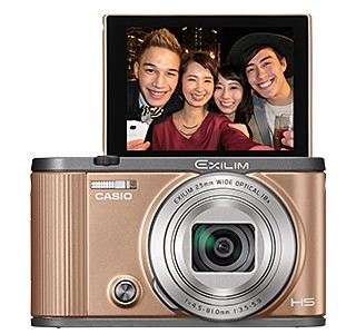 Bluetooth搭載、Wi-Fi接続のデジカメ　画像シェア機能を強化したカシオ「EXLIM EX-ZR1700」