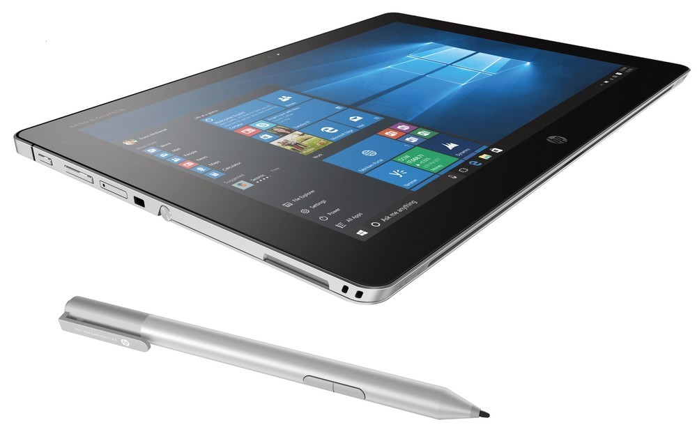 Windows 10タブレット「HP Elite x2」　2048階調の筆圧検知対応ペン同梱