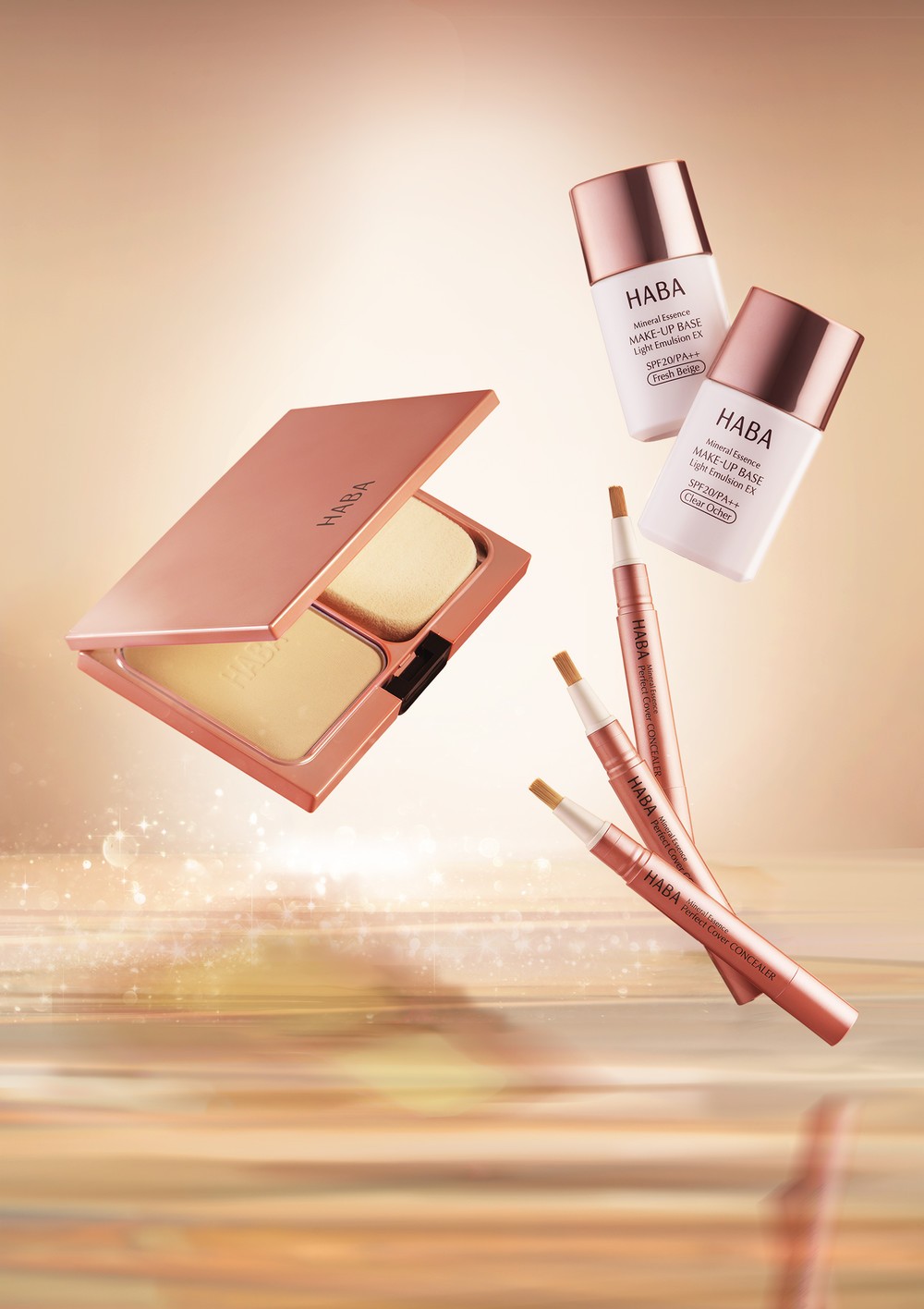 肌にふわっととろけるように密着する　ハーバーから「ミネラルパウダリーファンデーション」発売