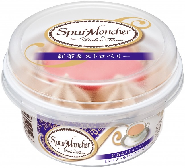 フレーバーティー風味も楽しめる「紅茶＆ストロベリー」