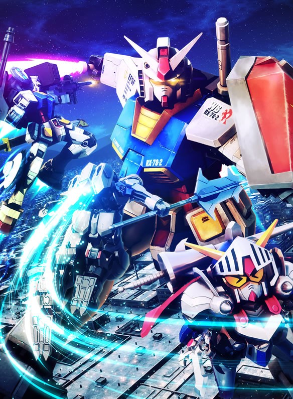 PS4/PS Vita向けアクションゲーム「ガンダムブレイカー3」　パーツをカスタマイズした