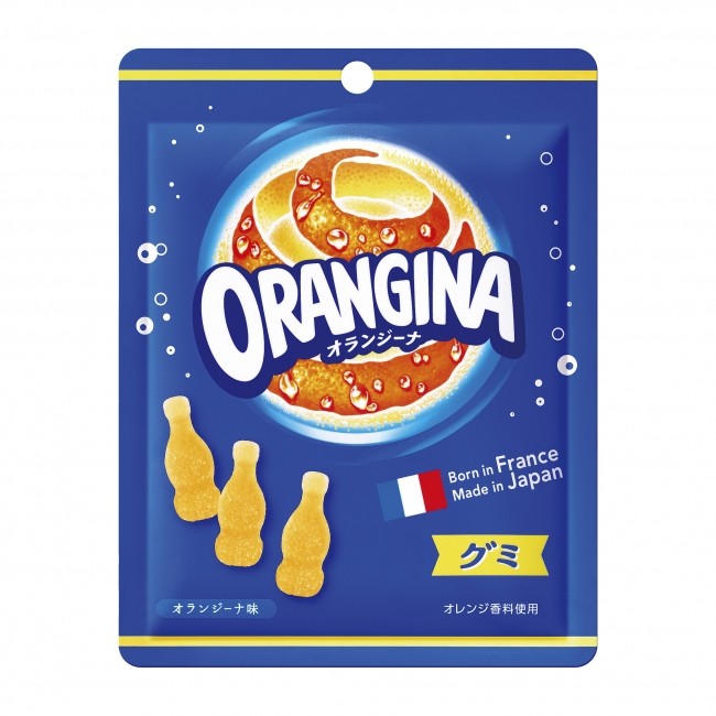 ロッテから、オランジーナをイメージした「グミ」登場