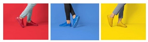 アディダスオリジナルス、目にも鮮やかなカラーリングが特徴のフットウエアコレクション「adicolor」発売