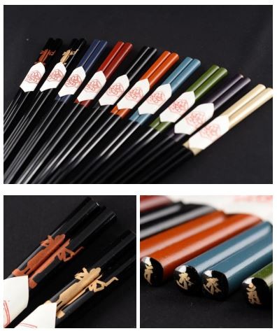 仏像専門店「仏像ワールド」、人気の阿修羅像などを蒔絵であしらった塗り箸を限定発売