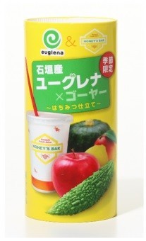 フルーツの甘みとゴーヤーの風味が楽しめる　ハニーズバー生まれの「石垣産ユーグレナ×ゴーヤー ～はちみつ仕立て～」発売
