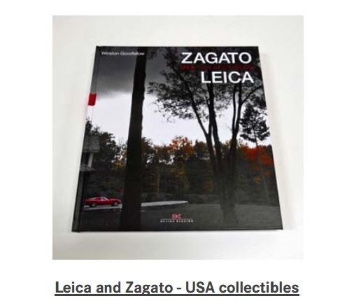ライカカメラジャパン、ザガート社コラボ双眼鏡の発売記念写真集「Leica　and　Zagato－USA　collectibles」
