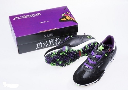 エヴァンゲリオンとのコラボゴルフシューズ　ムーンスター「Kappa GL913X EV」