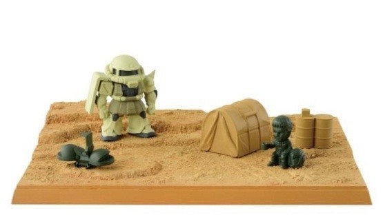 ラストワン賞卓上ザク小隊フィギュアセット