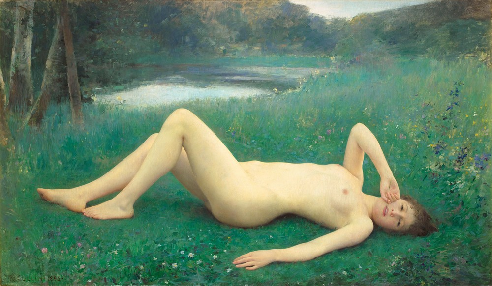 「フロレアル（花月）」ラファエル・コラン　オルセー美術館蔵（アラス美術館寄託）ⒸRMN-Grand Palais (musée d'Orsay)/Hervé Lewandowski/distributed by AMF
