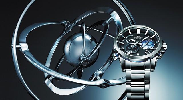 ワールドタイム機能を独創的に表現　カシオ「EDIFICE」から「EQB－600D」発売