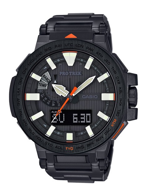 マナスル登頂60周年記念　カシオのアウトドア腕時計プロトレックの限定モデル
