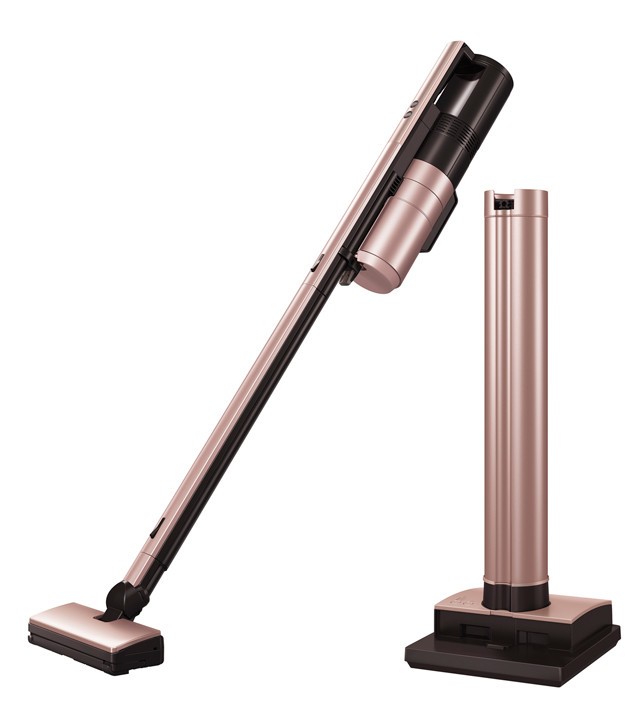 アレル物質を抑制する「ふとん専用アタッチメント」付属　三菱コードレススティッククリーナー「iNSTICK」