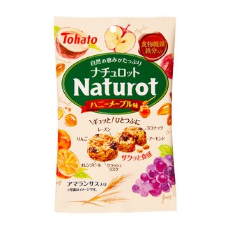 ナッツとフルーツがたっぷり...東ハト「ナチュロット」に「ハニーメープル味」と「ベリー＆カカオ味」