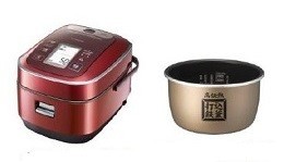 ふっくら甘く炊きあげる、5.5合炊き！