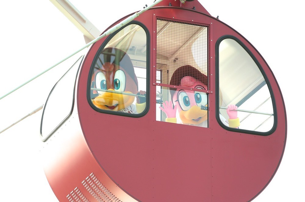 ゴンドラは4人乗り