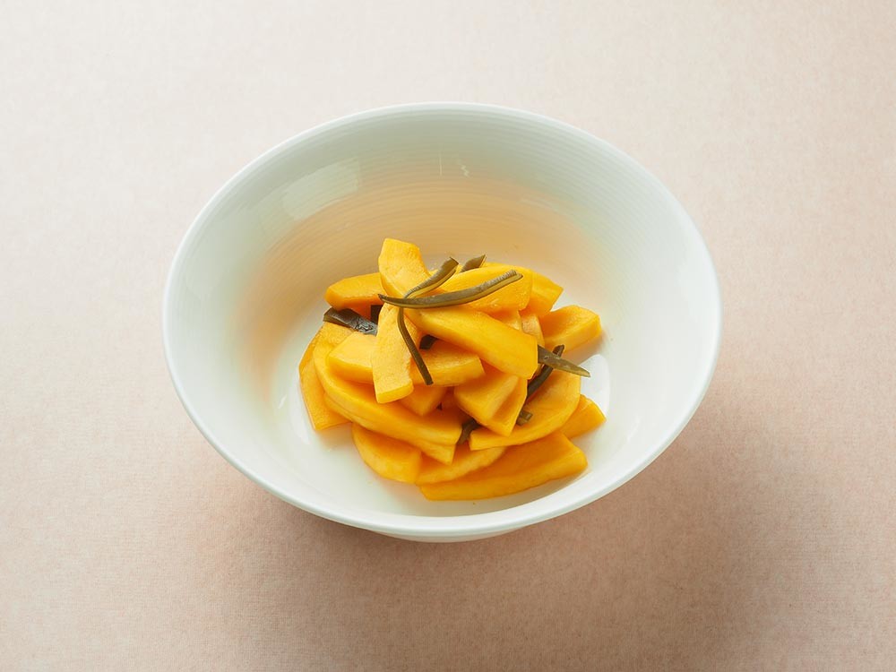 コリンキーの梅醤油漬け